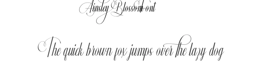 Ainsley Blossom Font by nihstudio — Script Handwritten Font