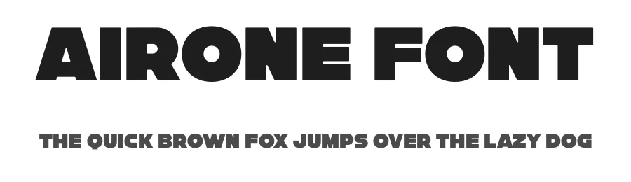 Airone Font by Indieground Design Inc. — Sans Serif Font