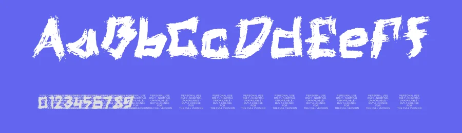 Airu Blash – Brush Display Scrath Font by ArtiXLabs — Decorative Font — thumbnail 3