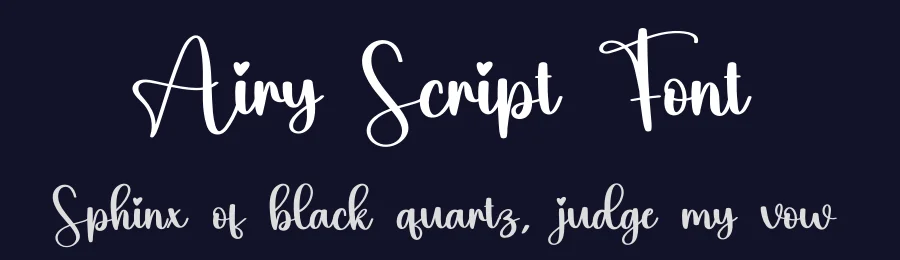 Airy Script Font by creativeletter — Script Handwritten Font — thumbnail 2