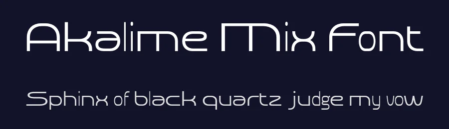 Akalime Mix Font by craftsupplyco — Display Font — thumbnail 2