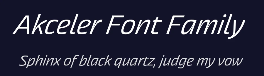 Akceler Font Family by Adtypo — Sans Serif Font — thumbnail 2