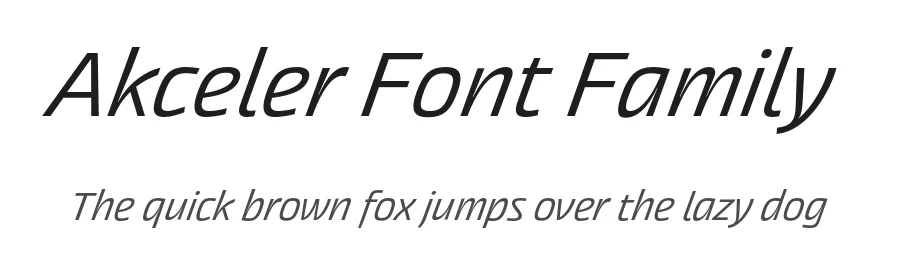 Akceler Font Family by Adtypo — Sans Serif Font