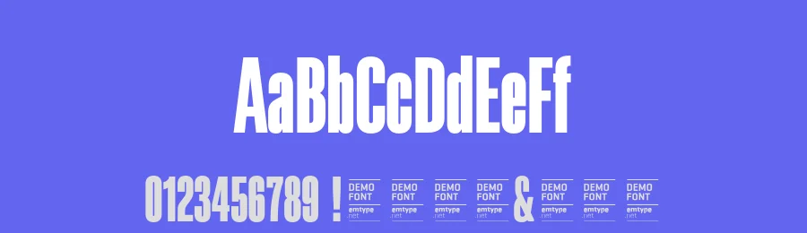 Akkordeon Font Family by Emtype Foundry — Sans Serif Font — thumbnail 3