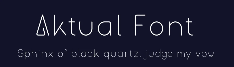 Aktual Font by Denustudios — Serif Font — thumbnail 2