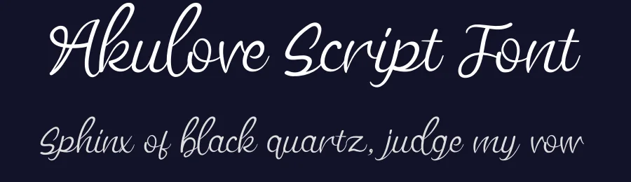 Akulove Script Font by andikastudio — Script Handwritten Font — thumbnail 2