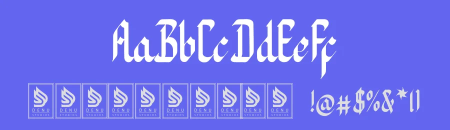 Al Laylie Font by Denustudios — Blackletter Font — thumbnail 3