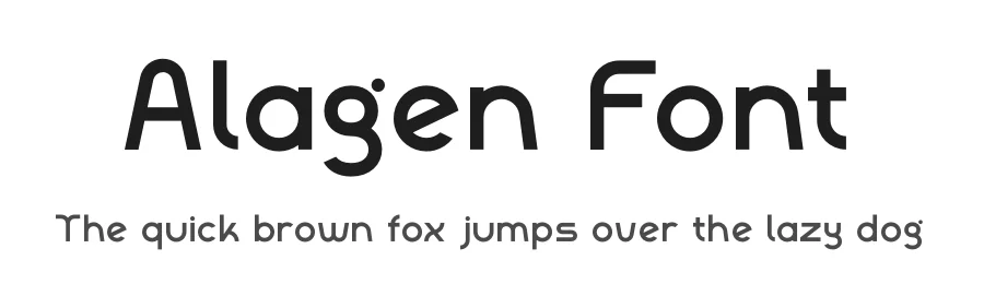 Alagen Font by Amorfa Type — Sans Serif Font