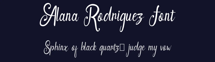 Alana Rodriguez Font by majelis art — Script Handwritten Font — thumbnail 2