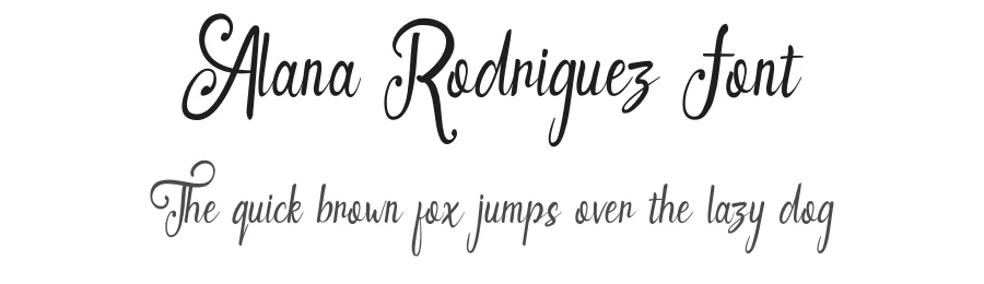Alana Rodriguez Font by majelis art — Script Handwritten Font