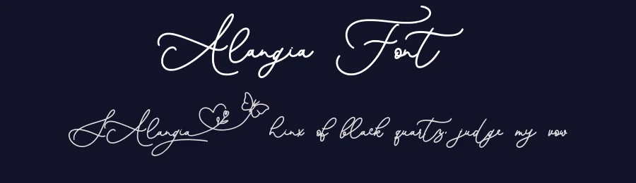 Alangia Font by cocodesign — Script Handwritten Font — thumbnail 2