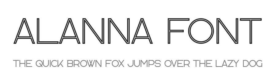 Alanna Font by vpcreativeshop — Display Font