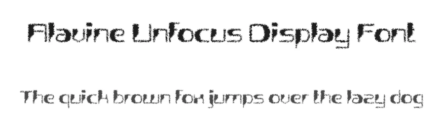 Alavine Unfocus Display Font by craftsupplyco — Display Font