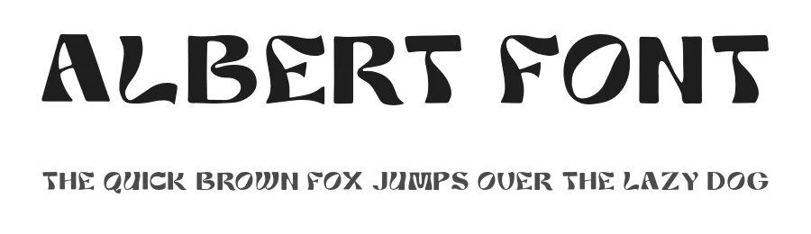Albert Font by Bellinghamtype Foundry — Display Font
