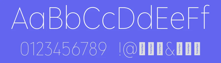 Albula Narrow Pro Font Family by Serpentype — Sans Serif Font — thumbnail 3