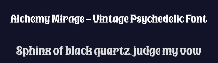 Alchemy Mirage – Vintage Psychedelic Font by timelesstype.co — Serif Font — thumbnail 2