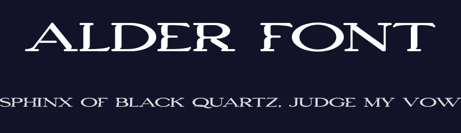Alder Font by vpcreativeshop — Display Font — thumbnail 2