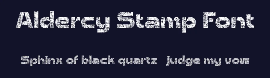 Aldercy Stamp Font by craftsupplyco — Sans Serif Font — thumbnail 2