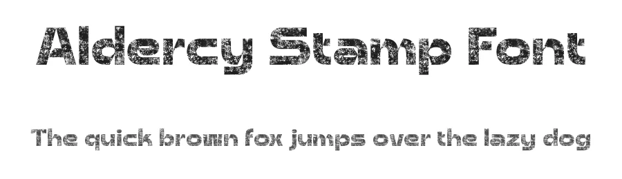 Aldercy Stamp Font by craftsupplyco — Sans Serif Font
