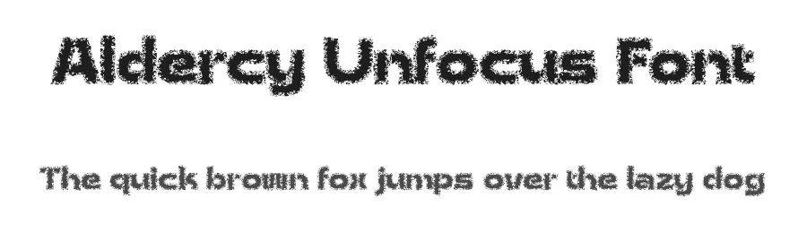Aldercy Unfocus Font by craftsupplyco β Sans Serif Font