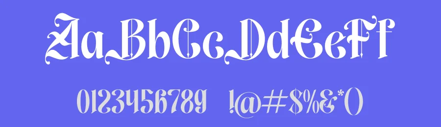 Aleronk Font by timelesstype.co — Blackletter Font — thumbnail 3