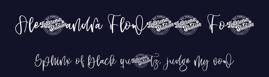 Alessandra Flowstar Font by letterenastudios — Script Handwritten Font — thumbnail 2