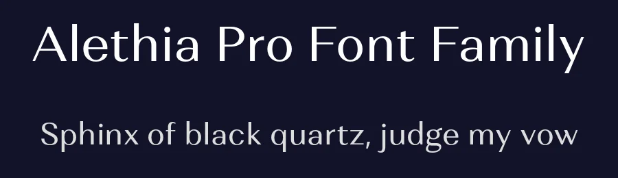 Alethia Pro Font Family by Mint Type — Sans Serif Font — thumbnail 2