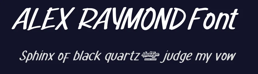 Alex Raymond Font by noahtype — Display Font — thumbnail 2