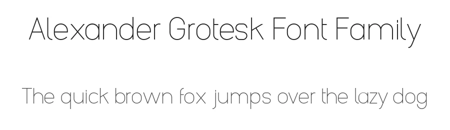 Alexander Grotesk Font Family by 178-MC — Decorative Font