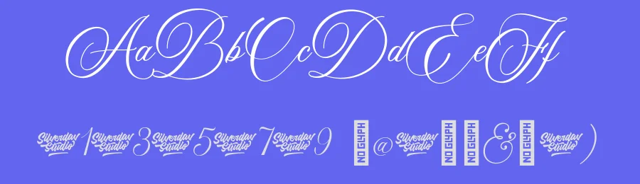 Alexandra Calligraphy Font by silverdav — Script Handwritten Font — thumbnail 3