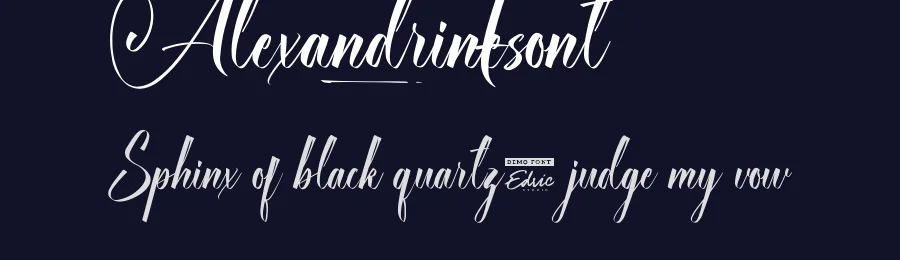 Alexandrines Font by edricstudio — Script Handwritten Font — thumbnail 2