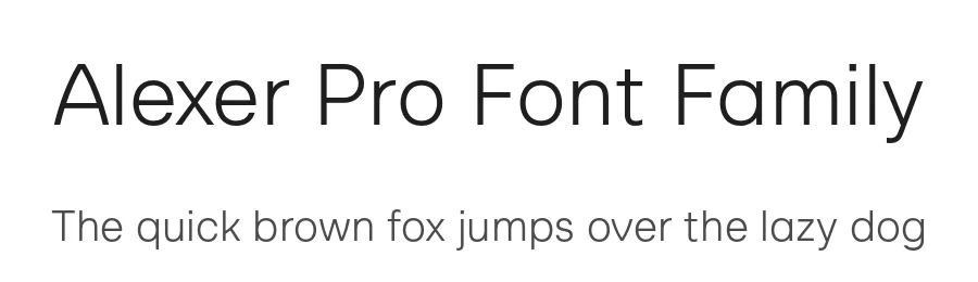 Alexer Pro Font Family by NicolassFonts — Sans Serif Font