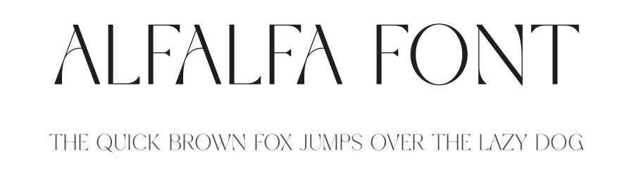 Alfalfa Font by vpcreativeshop — Display Font