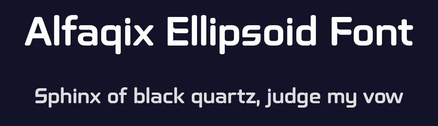 Alfaqix Ellipsoid Font by Typodermic — Decorative Font — thumbnail 2