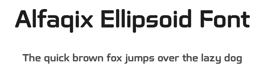 Alfaqix Ellipsoid Font by Typodermic — Decorative Font