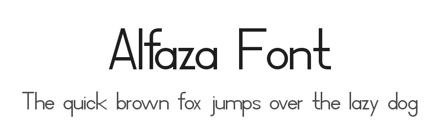 Alfaza Font by Letternesia studio — Display Font