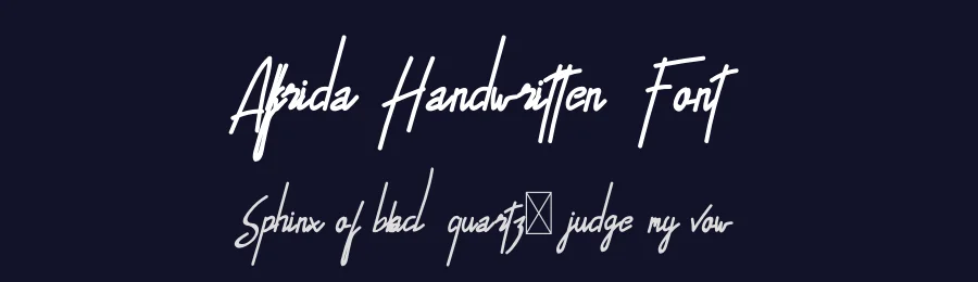 Alfrida Handwritten Font by edricstudio — Script Handwritten Font — thumbnail 2