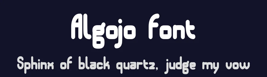 Algojo Font by Letternesia studio — Sans Serif Font — thumbnail 2