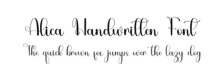 Alica Handwritten Font by inermediaSTUDIO — Script Handwritten Font