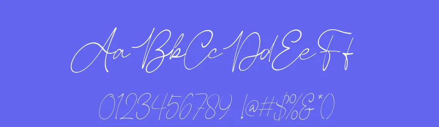 Alicia Lorelei – Signature Font by hyperactype — Serif Font — thumbnail 3