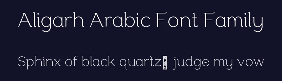 Aligarh Arabic Font Family by namelatype — Slab Serif Font — thumbnail 2