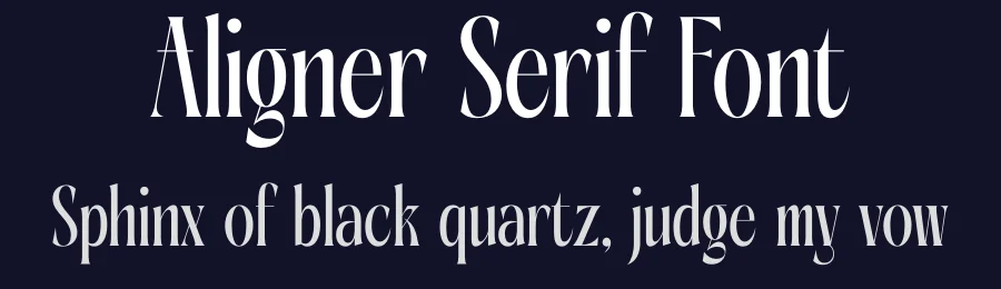 Aligner Serif Font by timelesstype.co — Serif Font — thumbnail 2
