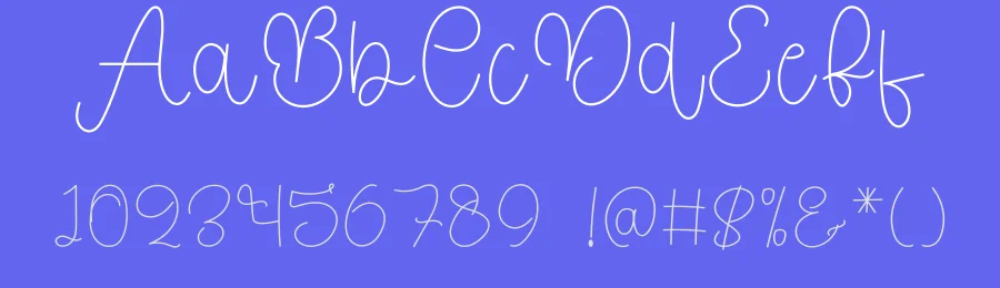 Alignment – Simple Handwritten Font by freshtypeink — Script Handwritten Font — thumbnail 3