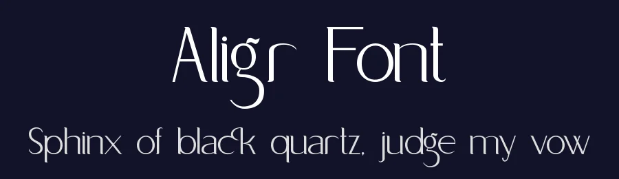 Aligr Font by Letternesia studio — Display Font — thumbnail 2