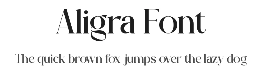 Aligra Font by ErmediaStudio — Serif Font