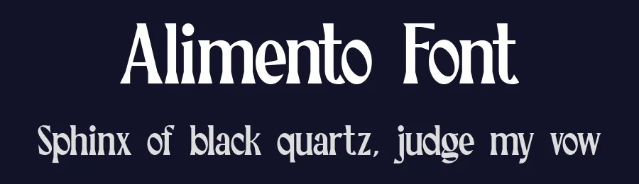 Alimento Font by wasabib studio — Display Font — thumbnail 2