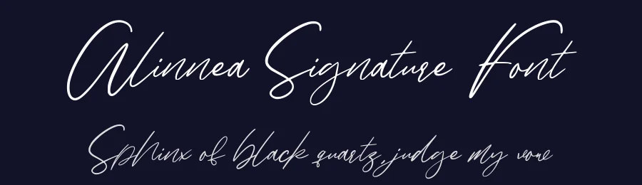 Alinnea Signature Font by Garisman Studio — Script Handwritten Font — thumbnail 2