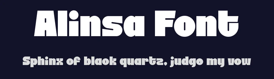 Alinsa Font by Uncarving — Display Font — thumbnail 2