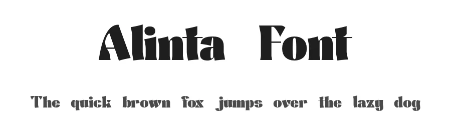Alinta Font by Surplus Type Co — Serif Font