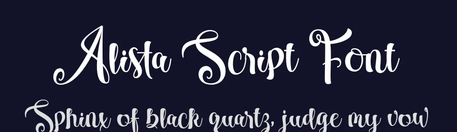 Alista Script Font by Areatype — Script Handwritten Font — thumbnail 2